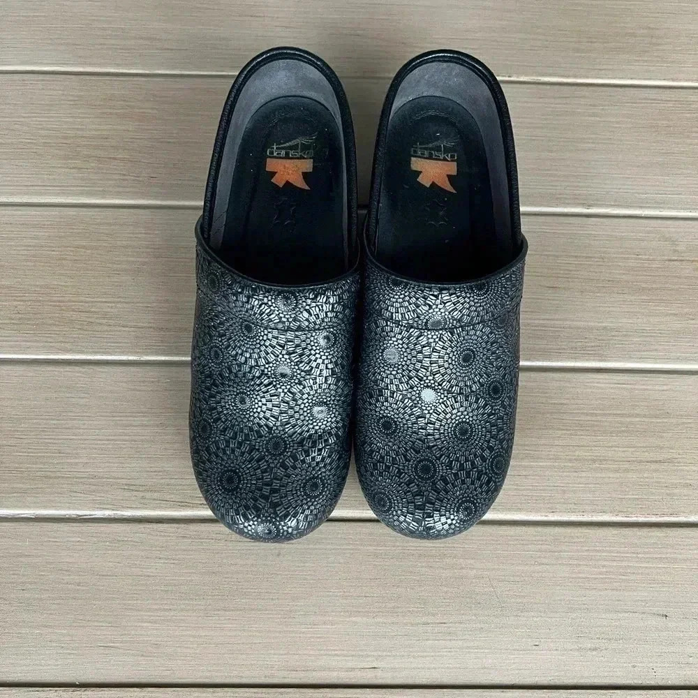 DANSKO Pro Xp Black-Silver Sz 38